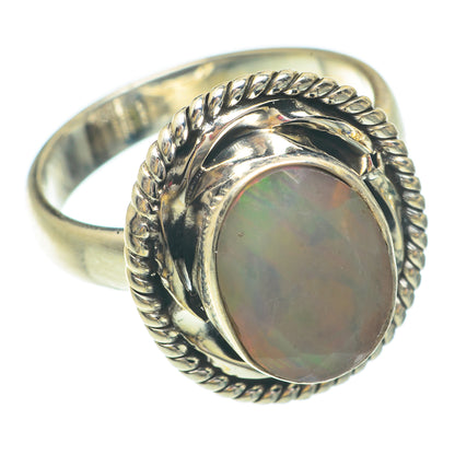 Ethiopian Opal Rings handcrafted by Ana Silver Co - RING65529