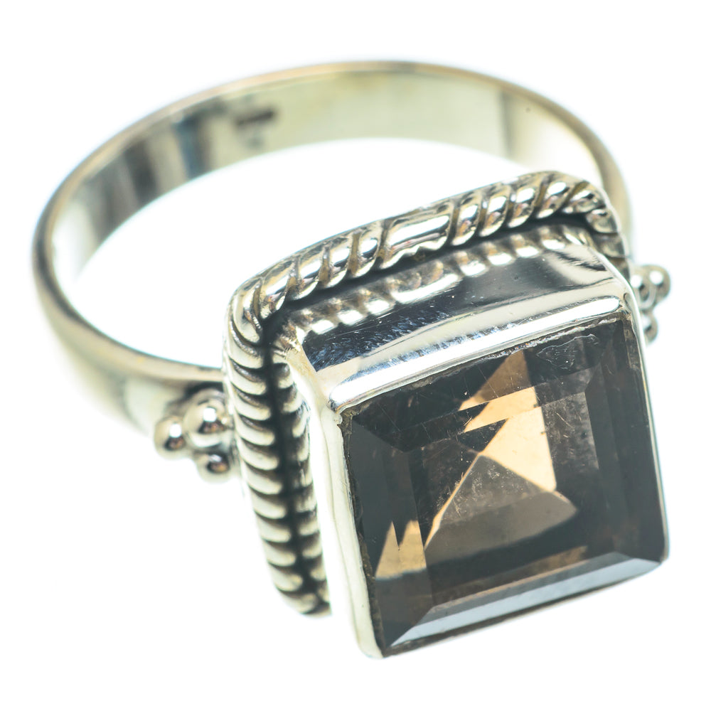 Smoky Quartz Rings handcrafted by Ana Silver Co - RING65536