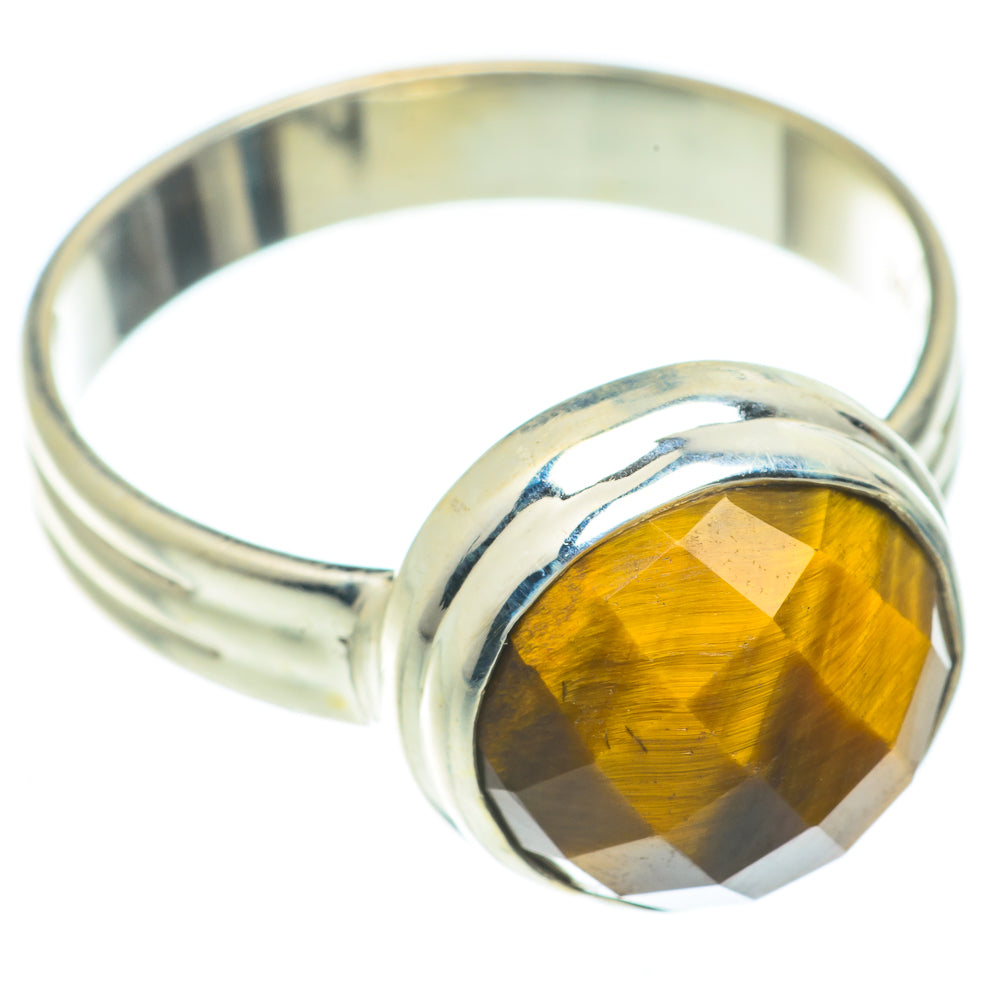 Tiger Eye Rings handcrafted by Ana Silver Co - RING65537
