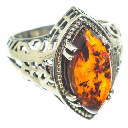 Baltic Amber Rings handcrafted by Ana Silver Co - RING65539