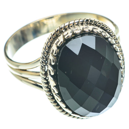 Black Onyx Rings handcrafted by Ana Silver Co - RING65545