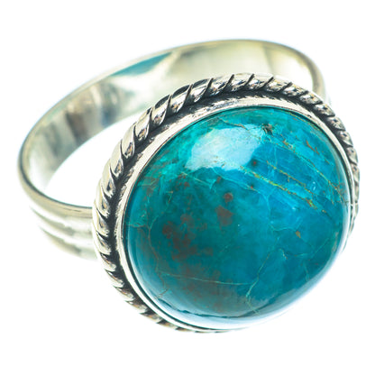 Chrysocolla Rings handcrafted by Ana Silver Co - RING65552