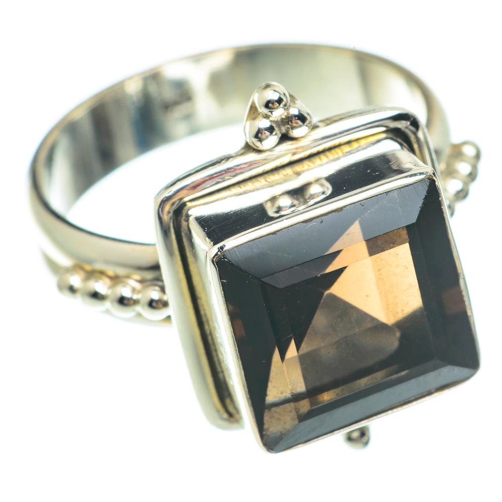 Smoky Quartz Rings handcrafted by Ana Silver Co - RING65557