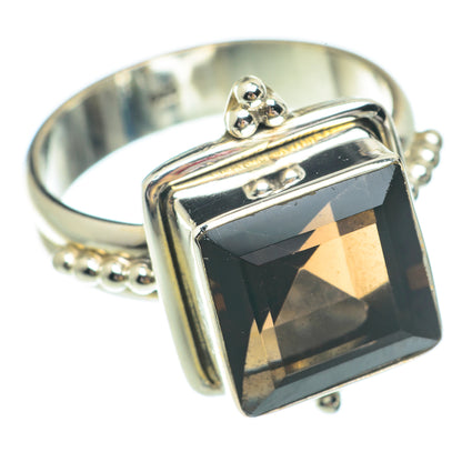 Smoky Quartz Rings handcrafted by Ana Silver Co - RING65557