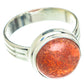Sunstone Rings handcrafted by Ana Silver Co - RING65559