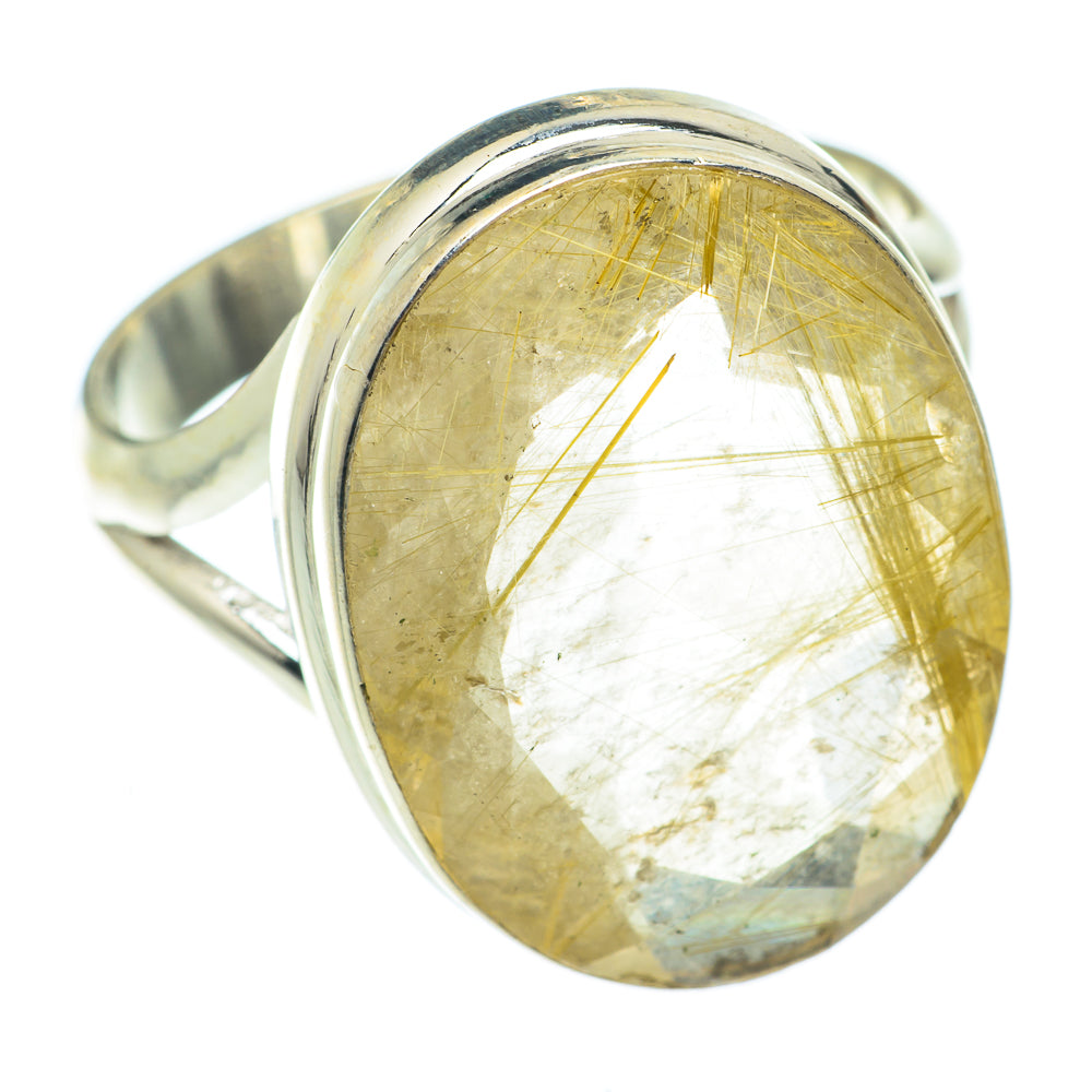 Rutilated Quartz Rings handcrafted by Ana Silver Co - RING65567