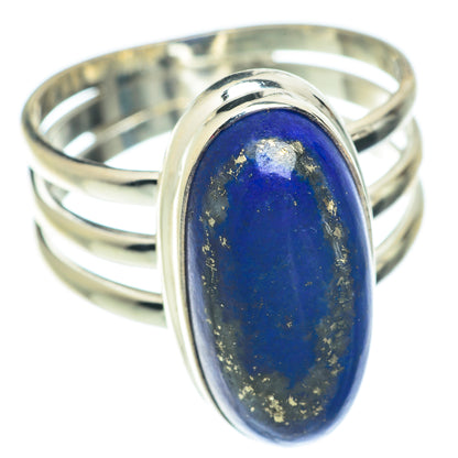 Lapis Lazuli Rings handcrafted by Ana Silver Co - RING65572
