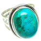 Chrysocolla Rings handcrafted by Ana Silver Co - RING65573
