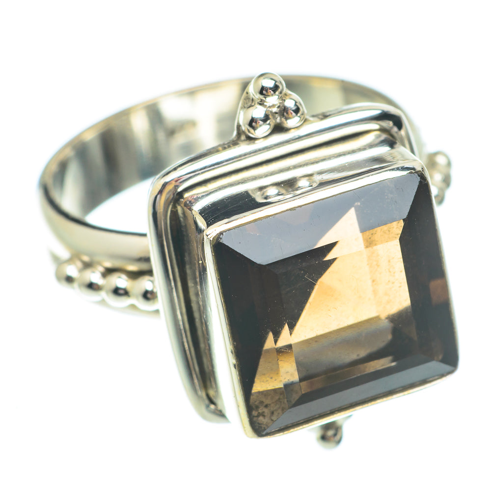 Smoky Quartz Rings handcrafted by Ana Silver Co - RING65578
