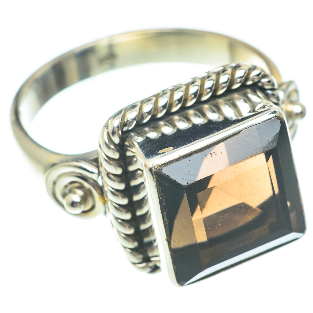 Smoky Quartz Rings handcrafted by Ana Silver Co - RING65579