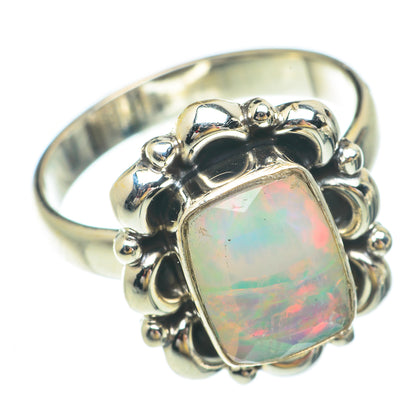 Ethiopian Opal Rings handcrafted by Ana Silver Co - RING65590