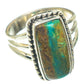 Chrysocolla Rings handcrafted by Ana Silver Co - RING65594