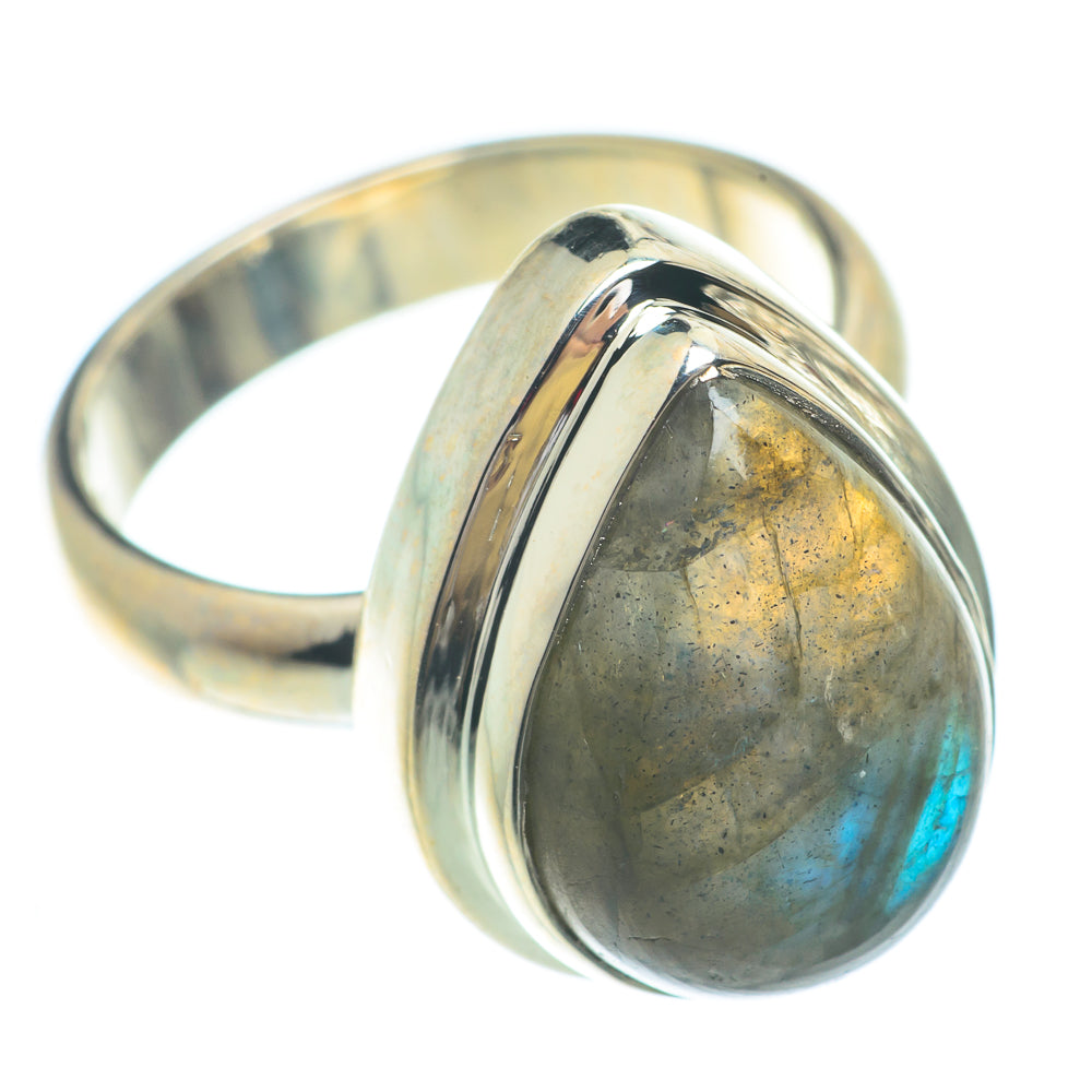 Labradorite Rings handcrafted by Ana Silver Co - RING65596