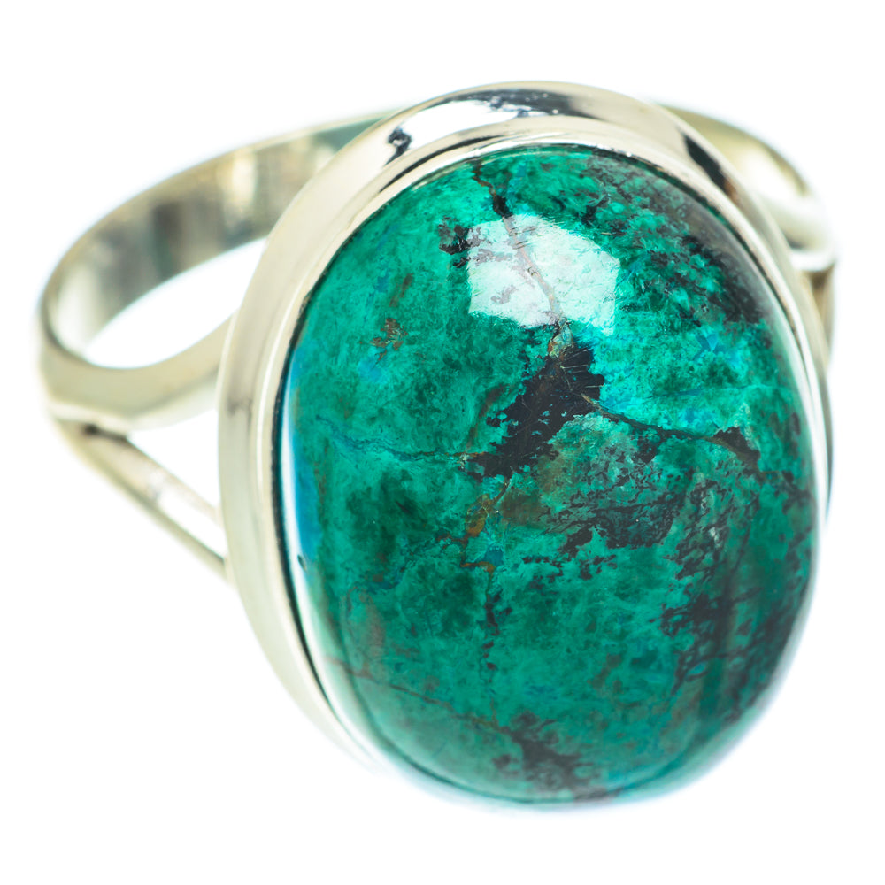 Chrysocolla Rings handcrafted by Ana Silver Co - RING65599