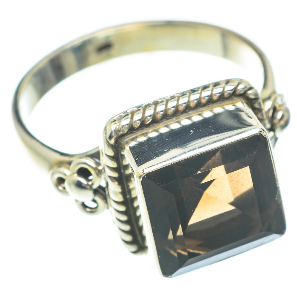 Smoky Quartz Rings handcrafted by Ana Silver Co - RING65600