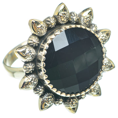 Black Onyx Rings handcrafted by Ana Silver Co - RING65612
