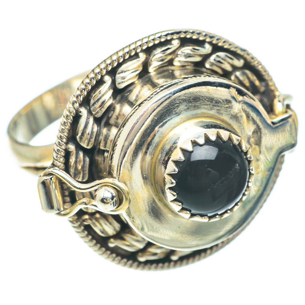 Black Onyx Rings handcrafted by Ana Silver Co - RING65614