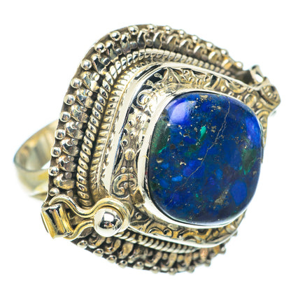 Azurite Rings handcrafted by Ana Silver Co - RING65619
