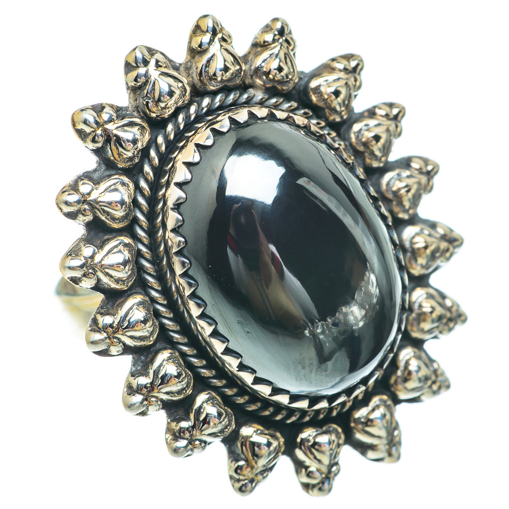 Hematite Rings handcrafted by Ana Silver Co - RING65624
