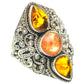Sunstone Rings handcrafted by Ana Silver Co - RING65634