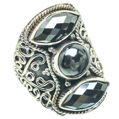 Hematite Rings handcrafted by Ana Silver Co - RING65648