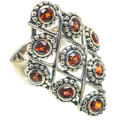Garnet Rings handcrafted by Ana Silver Co - RING65661
