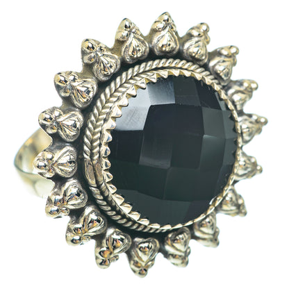 Black Onyx Rings handcrafted by Ana Silver Co - RING65663