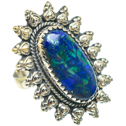 Azurite Rings handcrafted by Ana Silver Co - RING65668