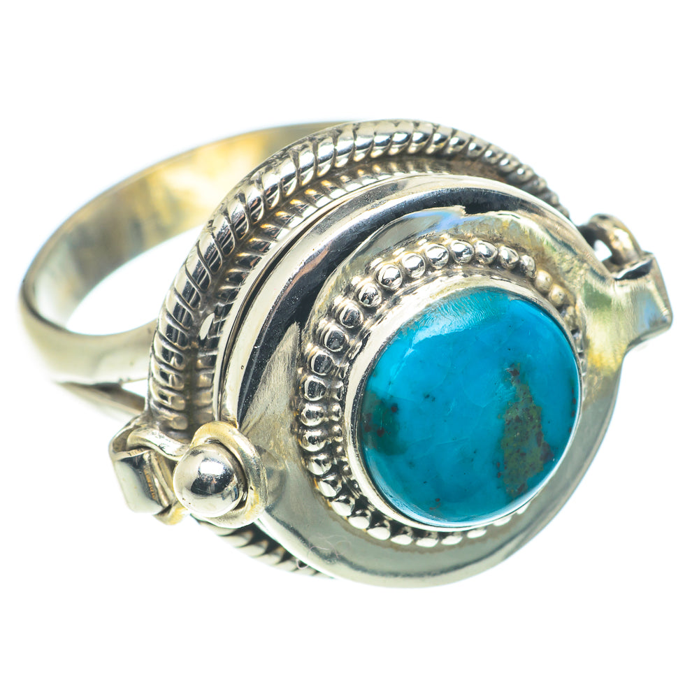 Chrysocolla Rings handcrafted by Ana Silver Co - RING65674