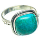 Chrysocolla Rings handcrafted by Ana Silver Co - RING65675