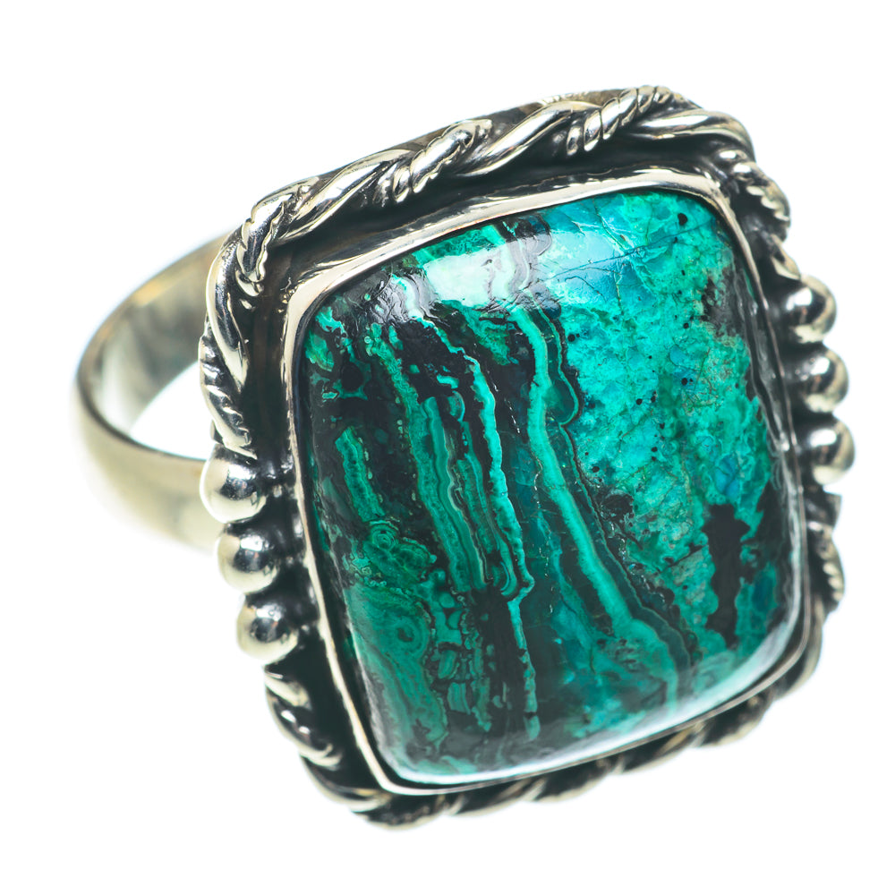 Shattuckite Rings handcrafted by Ana Silver Co - RING65676