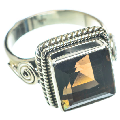 Smoky Quartz Rings handcrafted by Ana Silver Co - RING65678