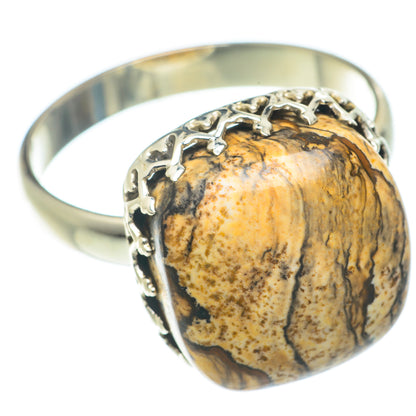 Picture Jasper Rings handcrafted by Ana Silver Co - RING65679 - Photo 2
