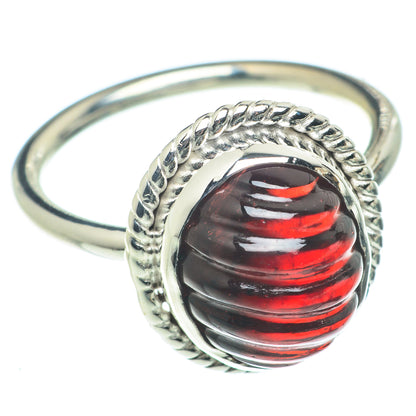 Garnet Rings handcrafted by Ana Silver Co - RING65684