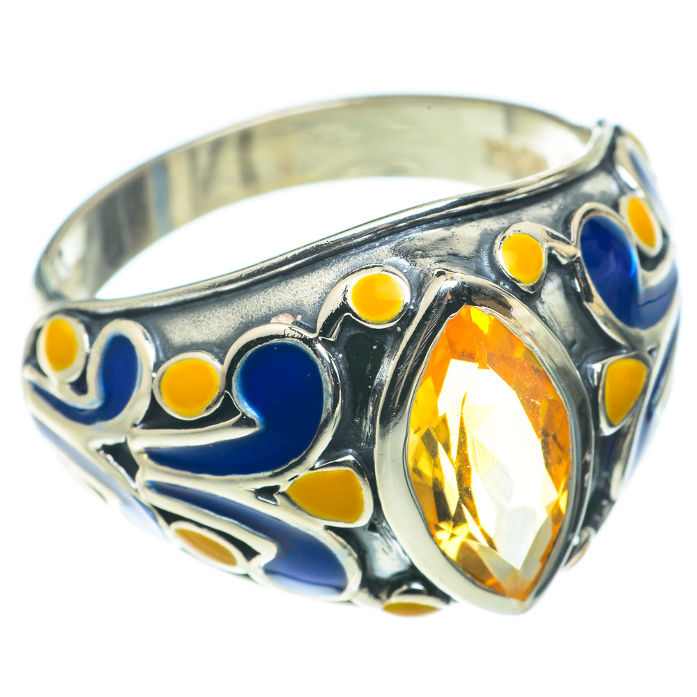 Citrine Rings handcrafted by Ana Silver Co - RING65696