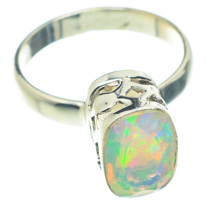 Ethiopian Opal Rings handcrafted by Ana Silver Co - RING65697