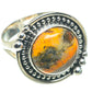 Bumble Bee Jasper Rings handcrafted by Ana Silver Co - RING65701