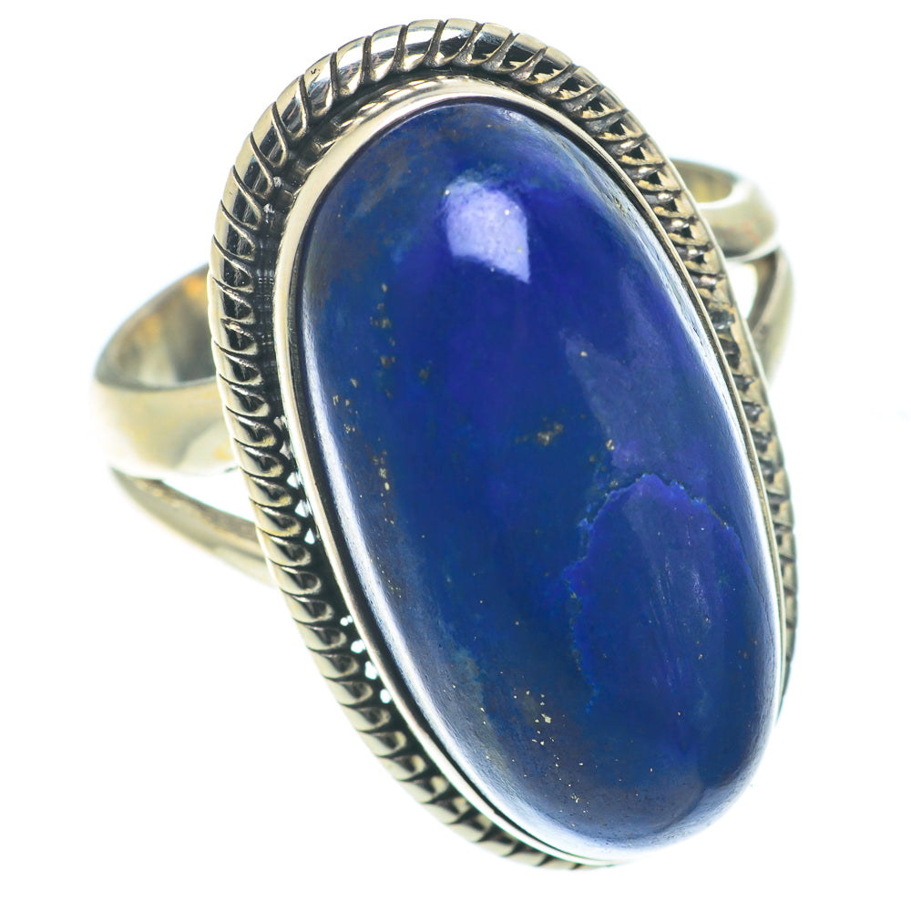 Lapis Lazuli Rings handcrafted by Ana Silver Co - RING65705