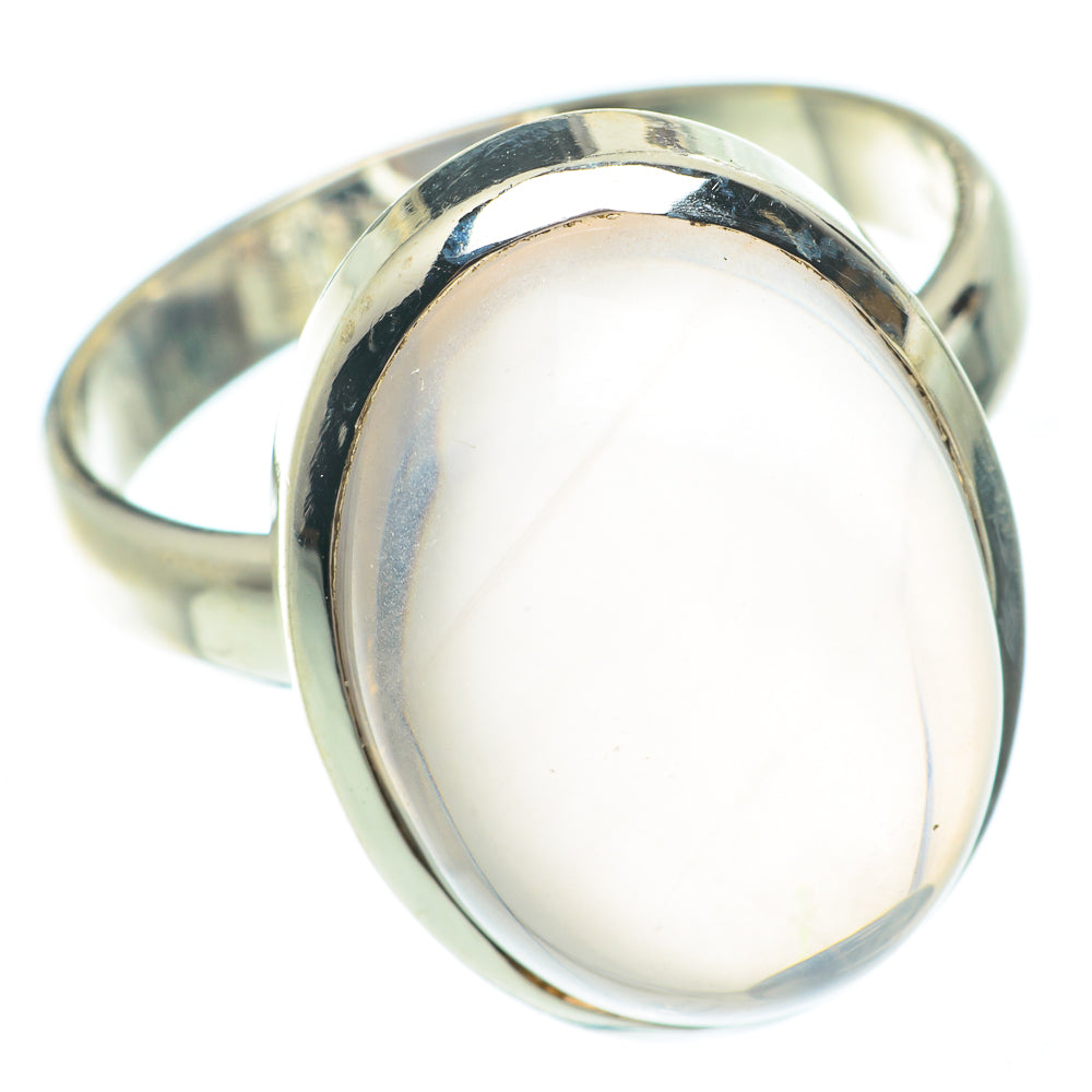 Rose Quartz Rings handcrafted by Ana Silver Co - RING65713
