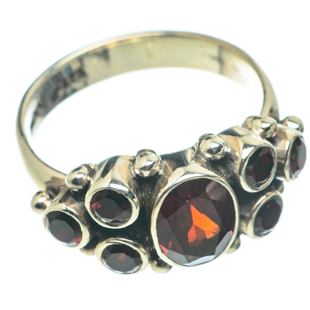 Garnet Rings handcrafted by Ana Silver Co - RING65715