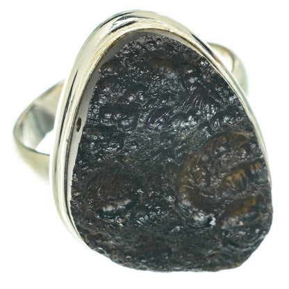 Tektite Rings handcrafted by Ana Silver Co - RING65723
