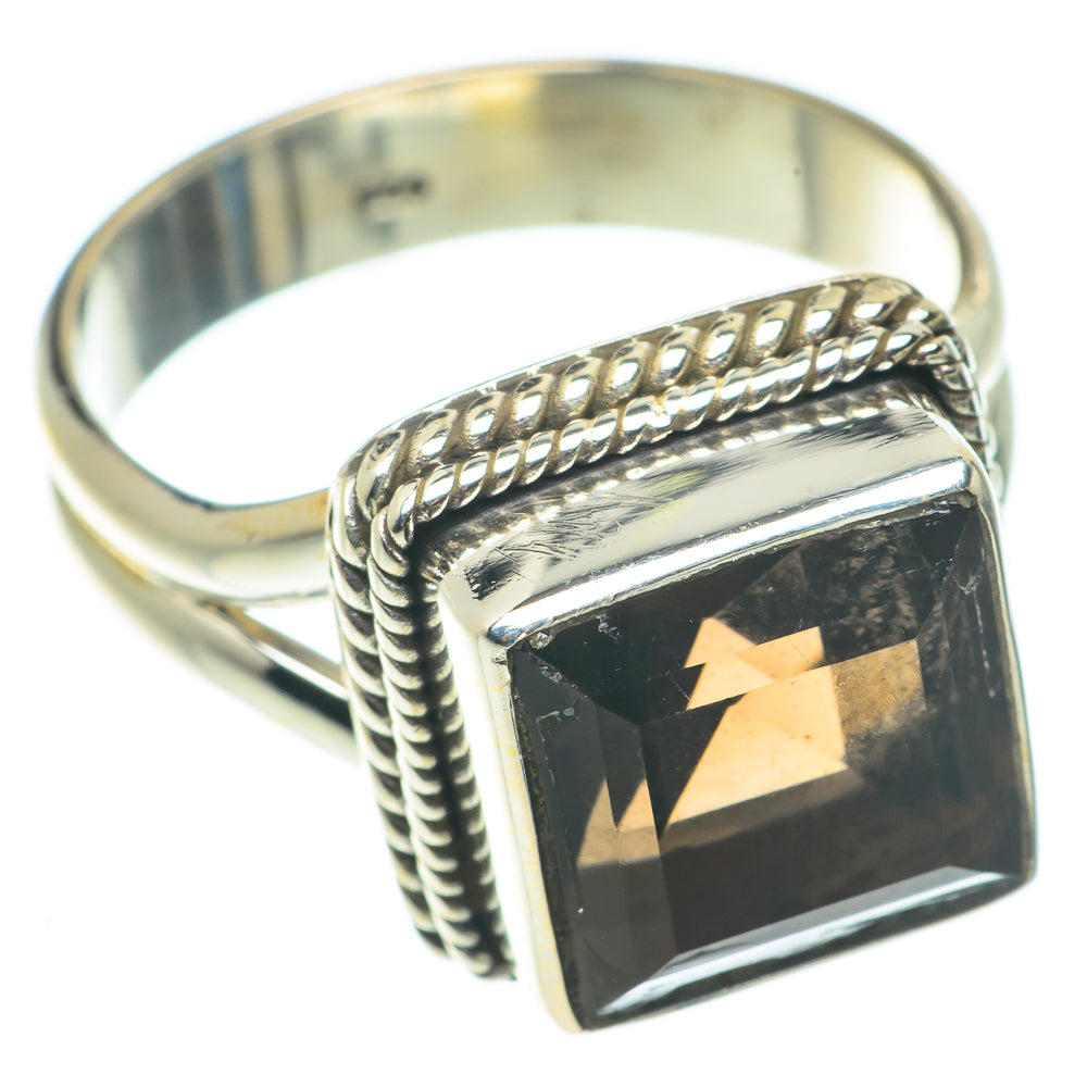 Smoky Quartz Rings handcrafted by Ana Silver Co - RING65740