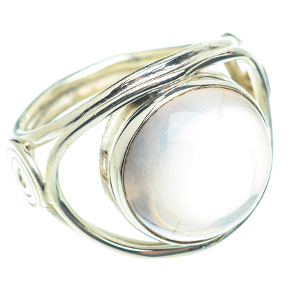 Rose Quartz Rings handcrafted by Ana Silver Co - RING65744