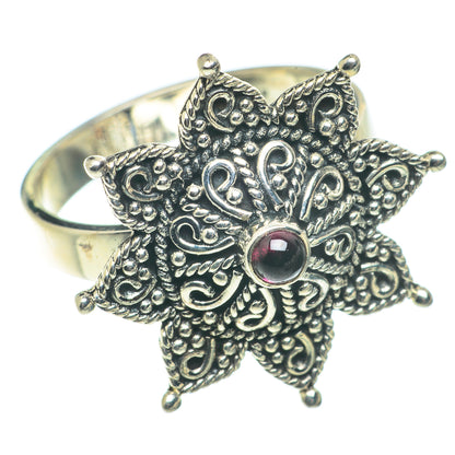 Garnet Rings handcrafted by Ana Silver Co - RING65745