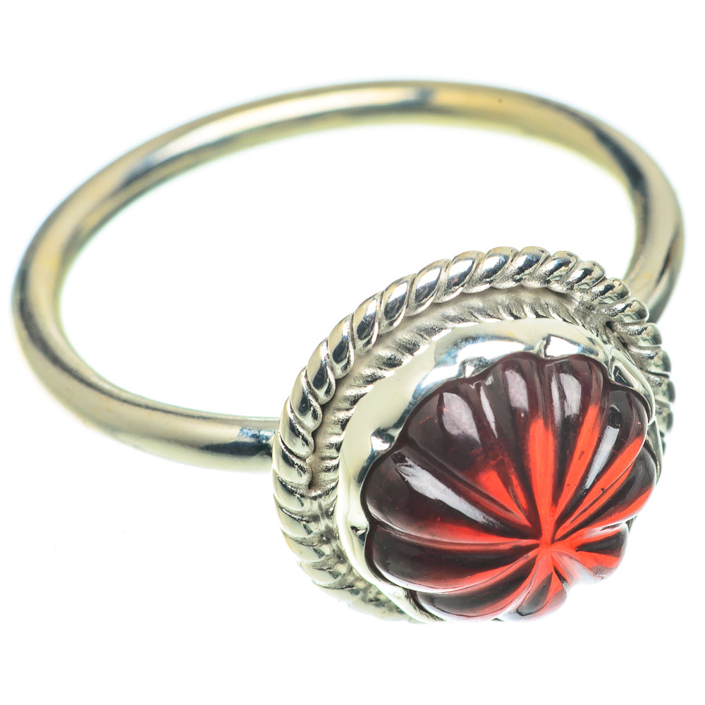 Garnet Rings handcrafted by Ana Silver Co - RING65746