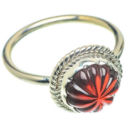 Garnet Rings handcrafted by Ana Silver Co - RING65746