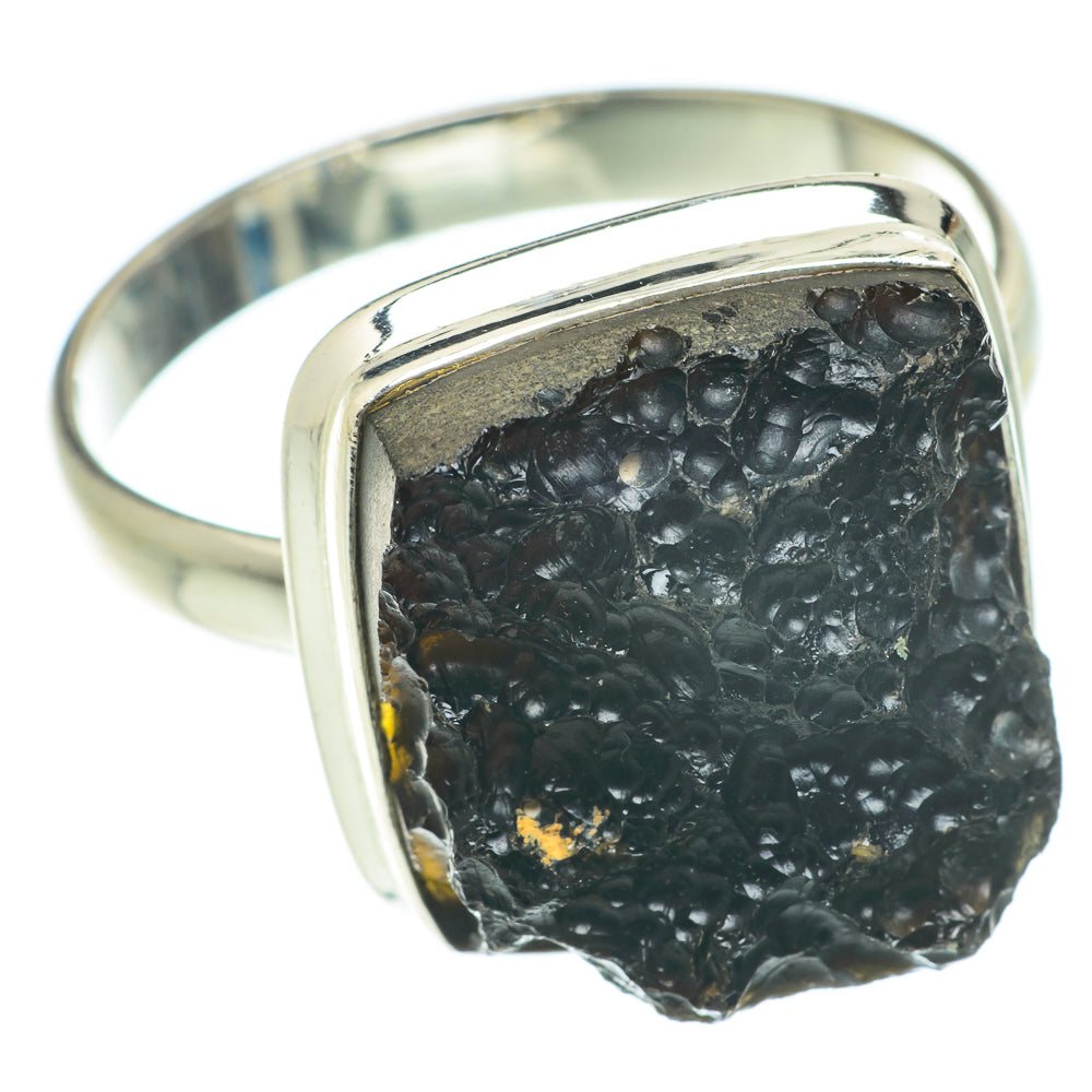 Tektite Rings handcrafted by Ana Silver Co - RING65754
