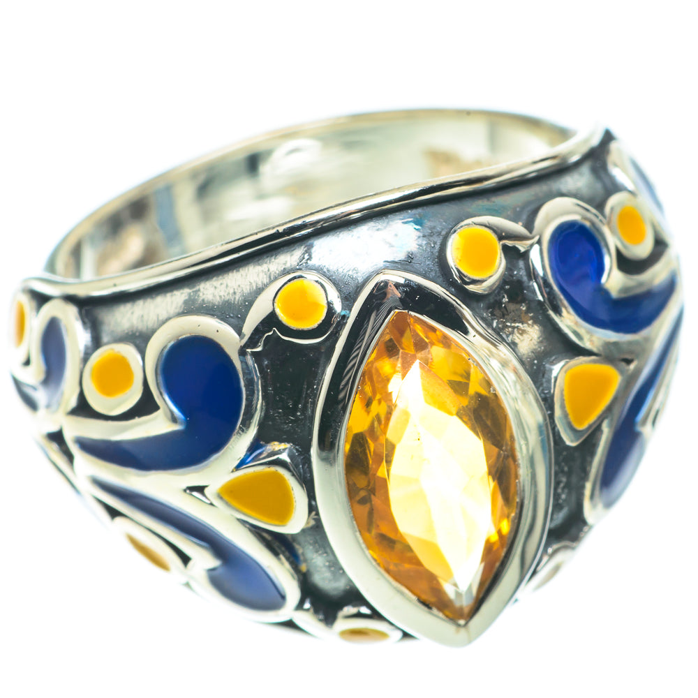 Citrine Rings handcrafted by Ana Silver Co - RING65757