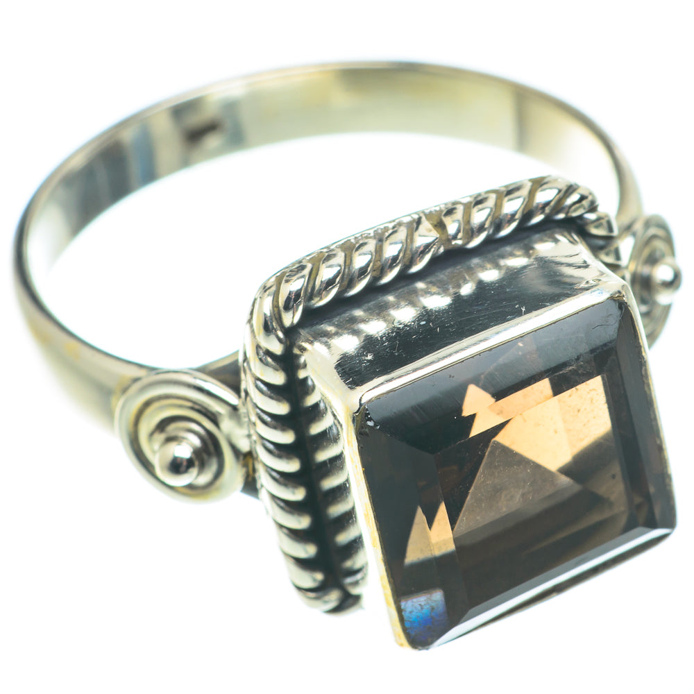 Smoky Quartz Rings handcrafted by Ana Silver Co - RING65767