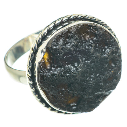 Tektite Rings handcrafted by Ana Silver Co - RING65779